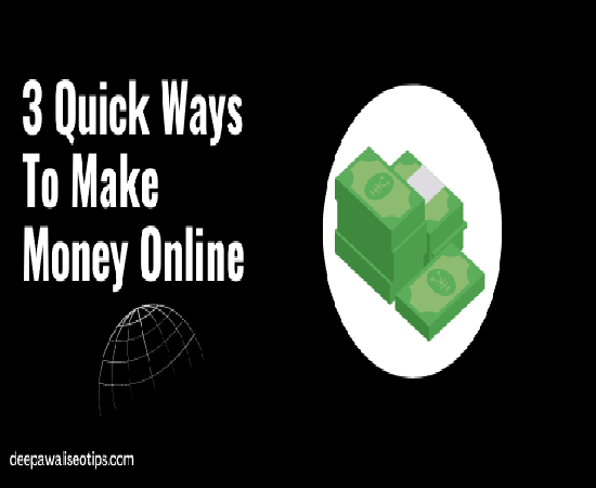 3 Simple Steps to Online Money Making