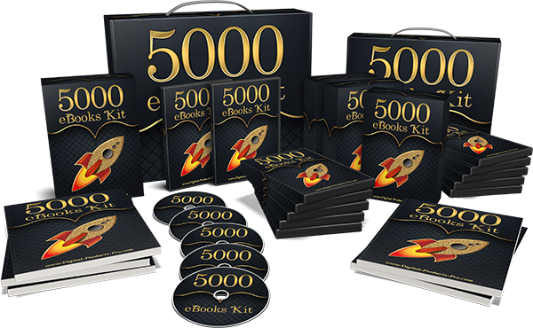 5000 PLR eBooks Kit pricing