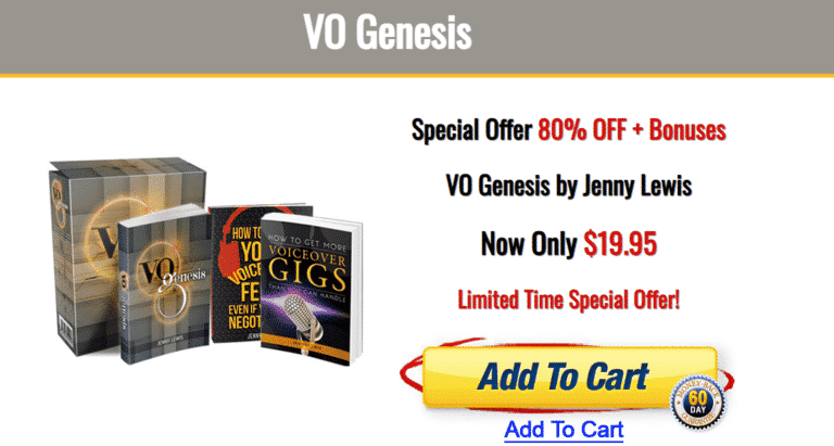 VOGenesis 2020 - Refreshed for "Corona" Economic Crisis pricing